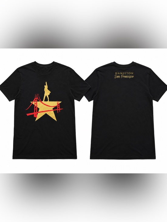 Hamilton Other - Hamilton San Francisco Graphic Tee Black XL Broadway Musical Shirt